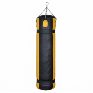 Équipement d'entraînement de boxe de couleur unie, sacs de frappe de boxe professionnels, sacs de frappe robustes avec logo personnalisé - Product Image 1