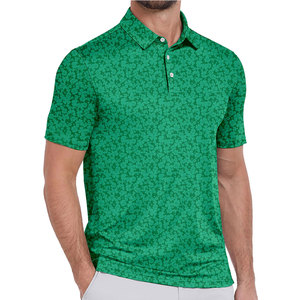 Camiseta Polo Sublimada para Hombre, Tela Suave, Ligera, Estilo Casual, Atuendo Moderno para el Verano, el Mejor Diseño - Product Image 1