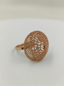 Nouveau design de luxe, bagues de montage pour bijoux en or massif, bagues en or avec diamant véritable, ghat pour femmes - Product Image 3