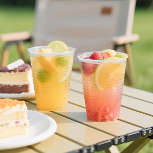 Gobelets jetables transparents en PET/PLA de 16 oz, lot de 50, anti-fuite, biodégradables, pour boissons froides et chaudes, soda, mariage, fête, sans BPA - Product Image 6