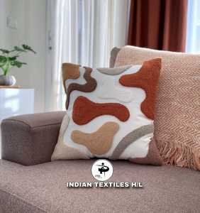 Tufted Colorful Cushion Cover Living Room Home Decor With Custom Design Boho Pillow Eco-Friendly Custom OEM Wholesale - Product Image 1