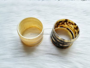 Descubre la joyería hecha a mano de cuerno de Búfalo, brazaletes de moda para mujeres y niñas con conciencia ecológica - Product Image 4