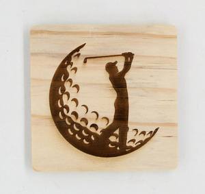 Tapis et sous-plats carrés modernes en bois antidérapants, épaisseur 2 mm, faits à la main, écologiques, réutilisables, pour la décoration de table - Product Image 2