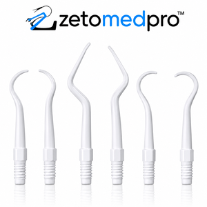 Pack de recharges de pointes assorties pour détartreur dentaire en titane de qualité supérieure, 12 paires, OEM Zetomed Pro - Product Image 1