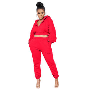 Fashion Custom Women Fall Clothing Long Sleeves <b>Sexy</b> Sweatsuit Casual Hoodies Pants <b>Set</b> Suit Sport Wear Track Suit - Product Image 1