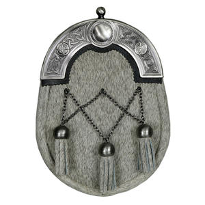 Sporran de Cuero Escocés - Cuero Genuino de Alta Calidad, Color/Logotipo/Tamaños Personalizables, Cómodos y Duraderos, SAMEER IMPEX - Product Image 1