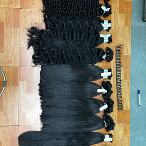 Extensiones de Cabello Humano Vietnamita Remy Liso Natural Pre-Adherido con Puntas Dobles 100g para Mujer - Product Image 1