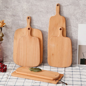 Juego de tablas de cortar de madera de haya a precio mayorista, tablas para servir charcutería y filetes para restaurantes, tabla de quesos, tabla de picar pequeña - Product Image 2