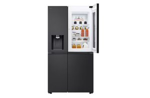 NUEVO Refrigerador Side by Side InstaView de 628L con Puerta Interior, Color Negro Acero, 28 Pies Cúbicos, 4 Puertas, Uso en Exteriores, Eléctrico, de la MEJOR MARCA - Product Image 2
