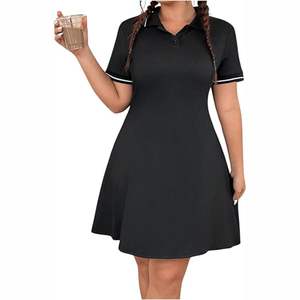 Robe de football courte imprimée pour femme, coupe ajustée, respirante, pour l'entraînement sportif et les matchs de football - Product Image 5