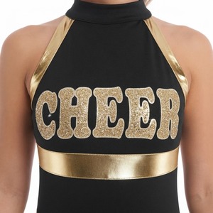 Uniforme de cheerleading personnalisé pour lycée, vêtements d'équipe légers et respirants pour femmes, fabricant OEM ODM en gros - Product Image 5
