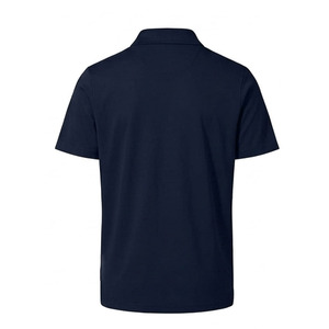 เสื้อโปโลแขนสั้นผู้ชาย คลาสสิก ผ้าถักผสมโพลีเอสเตอร์ ลำลอง เล่นกอล์ฟ แห้งเร็ว พิมพ์ลาย สีพื้น ทรงปกติ - Product Image 5