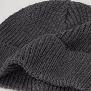 <b>Winter</b> Collection Unisex Gray Knitted Beanie Hat 100% Acrylic <b>Winter</b> Casual <b>Cap</b> Adult 56-58CM Solid Color Computer Knitted Style - Product Image 2