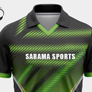Uniforme de Cricket Sublimado al por Mayor, Camiseta Polo Deportiva Sarama, Equipación Personalizada de Cricket 100% Algodón Transpirable - Product Image 2