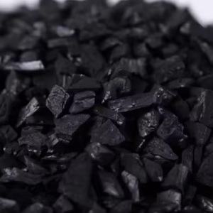 Charbon actif granulaire à base de coque de noix de coco pour la filtration des processus industriels, charbon filtrant de qualité supérieure, haute adsorption, Inde - Product Image 2