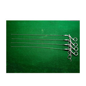 Tijeras Semirrígidas de Acero Inoxidable para Laparoscopia, Histeroscopia y Urología, Instrumentos Médicos Quirúrgicos Reutilizables de Mahfooz Instruments - Product Image 1