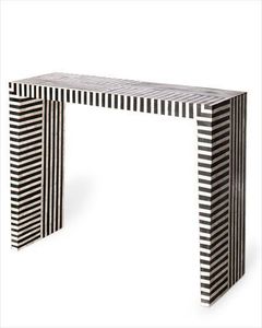 Exquisite Bone Inlay Console <b>Table</b> Handcrafted Decorative Furniture With Detailed <b>Mosaic</b> Patterns For Luxury Hospitality Residen - Product Image 6