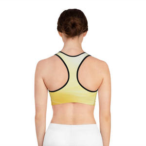 เสื้อชั้นในกีฬาสำหรับเด็กผู้หญิงแบบไร้โครง ระบายอากาศได้ดี สายไขว้หลัง ปรับได้ ขนาดใหญ่พิเศษ สั่งทำได้ตามต้องการ เป็นมิตรต่อสิ่งแวดล้อม พร้อมโลโก้ด้านหน้า - Product Image 6