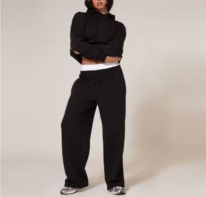 Sudadera de Felpa con Cuello Redondo, Bordada, Transpirable, con Forro de Algodón, Personalizada con Logotipo de Fábrica, para Mujer - Product Image 4