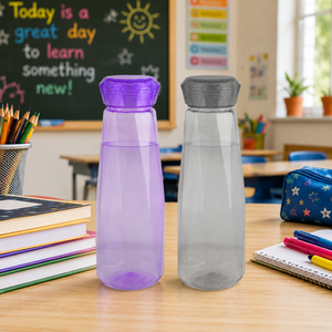 High Quality Eco-Friendly Reusable Leakproof Flip Top <b>Plastic</b> Drinking Bottle Lightweight Travel Bottle Modern Design Best Price - Product Image 1