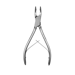 DENTRIC IMPLANTS Mini Friedman Rongeur 5.75 Manuel Argenté Certifié CE Instrument de Classe I - Product Image 1