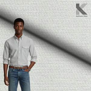 Tissu en coton 100% de haute qualité en gros pour hommes, tissu de chemise DOBBY confortable - Product Image 2