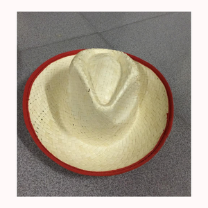 Sombrero Mexicano de Paja Natural Multicolor Hecho a Mano con Ala Ancha para Fiesta, Disfraz, Halloween, Festival, Carnaval y Eventos - Product Image 3