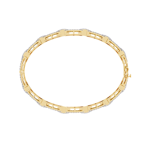Joyería de Diseño al por Mayor para Mujer, Diamantes Cultivados en Laboratorio de 2.31 Quilates, Oro Blanco, Certificado IGI, Brazalete de Oro Real, Regalos - Product Image 5