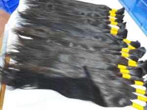 ผมแท้ถักเปียแบบตรง น้ำหนัก 100 กรัม ยี่ห้อ Arrow Exim ผมอินเดียแท้แบบ Remy ไม่มีตะเข็บต่อ ขายส่ง - Product Image 5