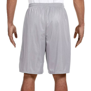 Pantalones Cortos Bermuda de Lona Gris Claro para Hombre, Cintura Alta, Transpirables, de Secado Rápido, Casuales, Deportivos, Talla Grande, Color Sólido, Tejido de Poliéster - Product Image 4