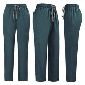 Uniformes Médicos de Secado Rápido con Cuello en V para Hombres y Mujeres, Conjuntos de Uniformes para Dentistas, Hospitales y Cirugía, Disponibles en Stock - Product Image 4