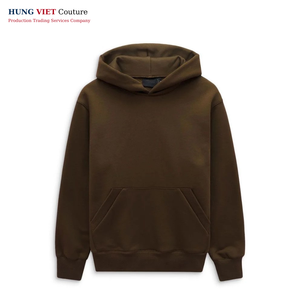 Sweat-shirts à capuche pour hommes, 90% coton, 10% polyester, streetwear décontracté, motif uni, logo imprimé personnalisé, molleton épais, automne - Product Image 4