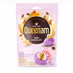 Service Private Label Individual Package HALAL OEM/ODM Dragee 150G Rose Chocolate Coated Almond Cashew <b>Macadamia</b> <b>Nuts</b> Snacks Hot - Product Image 1