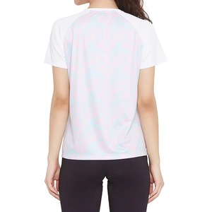 <b>Top</b> Sale Summer <b>Women's</b> T-Shirts Custom Professional Manufacture Polyester/Cotton Blend Breathable High Quality Plain Dyed - Product Image 4