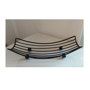 Durable Open Design Metal Fruit <b>Basket</b> Stand for Fresh Fruits Kitchen Counter Dining Table <b>Display</b> Holder - Product Image 3