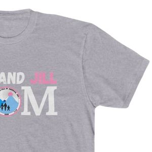 Camiseta Personalizada de Algodón Suave con Cuello Redondo y Estampado Gráfico de Jack and Jill Legacy Maker para Mamá y Hombre, Estilo Casual Unisex Streetwear al por Mayor - Product Image 6