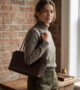 Sac à main en cuir pour femme, bandoulière confortable pour une utilisation toute la journée - Product Image 3
