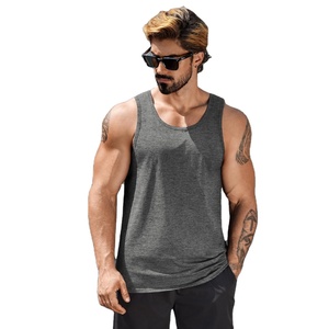 Débardeur d'été pour homme 100 % coton, toucher doux, maille respirante, écoresponsable, mouvements fluides, léger, confort quotidien - Product Image 1