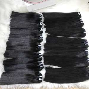 Extensiones de cabello humano virgen de lujo 100% DHL FEDEX UPS Envío Hueso recto Trama frontal de encaje en cabello europeo al por mayor - Product Image 5