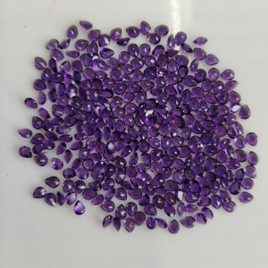 Ametista Africana Natural, Corte Pera de 5x4MM, Gema Suelta de la Mejor Calidad para Joyería - Product Image 5