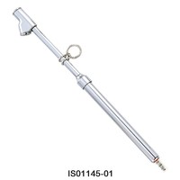 Manomètre de pression de pneu OEM/ODM personnalisable, en laiton chromé, double échelle (PSI/KPa), 1 psi, accessoires pour roues et pneus en acier