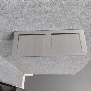 Estante de Baño de Esquina de Acero Inoxidable Cepillado con Doble Puerta, Ahorro de Espacio, Montado en Pared, con Bisagras, para Hogar y Hotel - Product Image 1