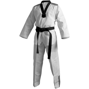 Uniforme de Taekwondo en Polyester/Coton en Gros, Broderie de Logo Personnalisé, Couleur Personnalisée, Durable, Anti-rétrécissement, Arts Martiaux - Product Image 3