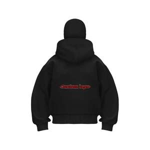 Sweat-shirt à capuche double couche pour homme en coton, coupe décontractée, confortable, style streetwear, pour tous les jours - Product Image 2