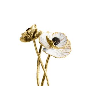 Elegante organizador de metal de alta calidad para cucharas, tenedores y cuchillos, para decoración de mesa o como regalo, procedente de la India. - Product Image 5