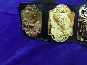 Ceinture de championnat NWA TAG TEAM MMA personnalisée, 0,5 cm, alliage de zinc, légère, taille haute, 1,2 m de longueur, unisexe, 1 pièce - Product Image 4