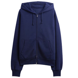 เสื้อฮู้ดซิปผู้ชาย ผ้าฝ้าย 100% ทรงปกติ สำหรับใส่ลำลองในฤดูหนาว - Product Image 6