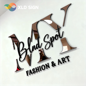 패션 디자인 금속 실내 사무실 사인 리셉션 로고 사인 금속 사인 편지 사무실 간판 - Product Image 1