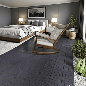 Nuove Piastrelle per Pavimenti a Incastro da 12 Pollici, Facili da Installare, per Interni/Esterni, Patio - Installazione Rapida - Product Image 2