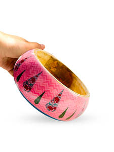 Tazón Artesanal NexaWood, Tazón de Madera Esmaltada con Diseño de Lujo para Ensaladas, Bocadillos, Frutas, Postres y Decoración Elegante para el Hogar - Product Image 5